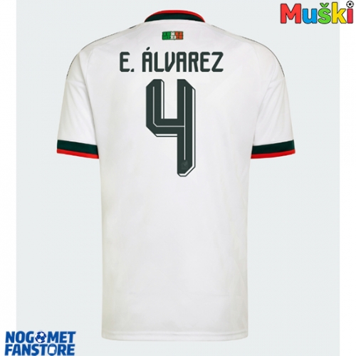 Meksiko Edson Alvarez #4 Gostujuci Dres SP 2026 Kratak Rukav